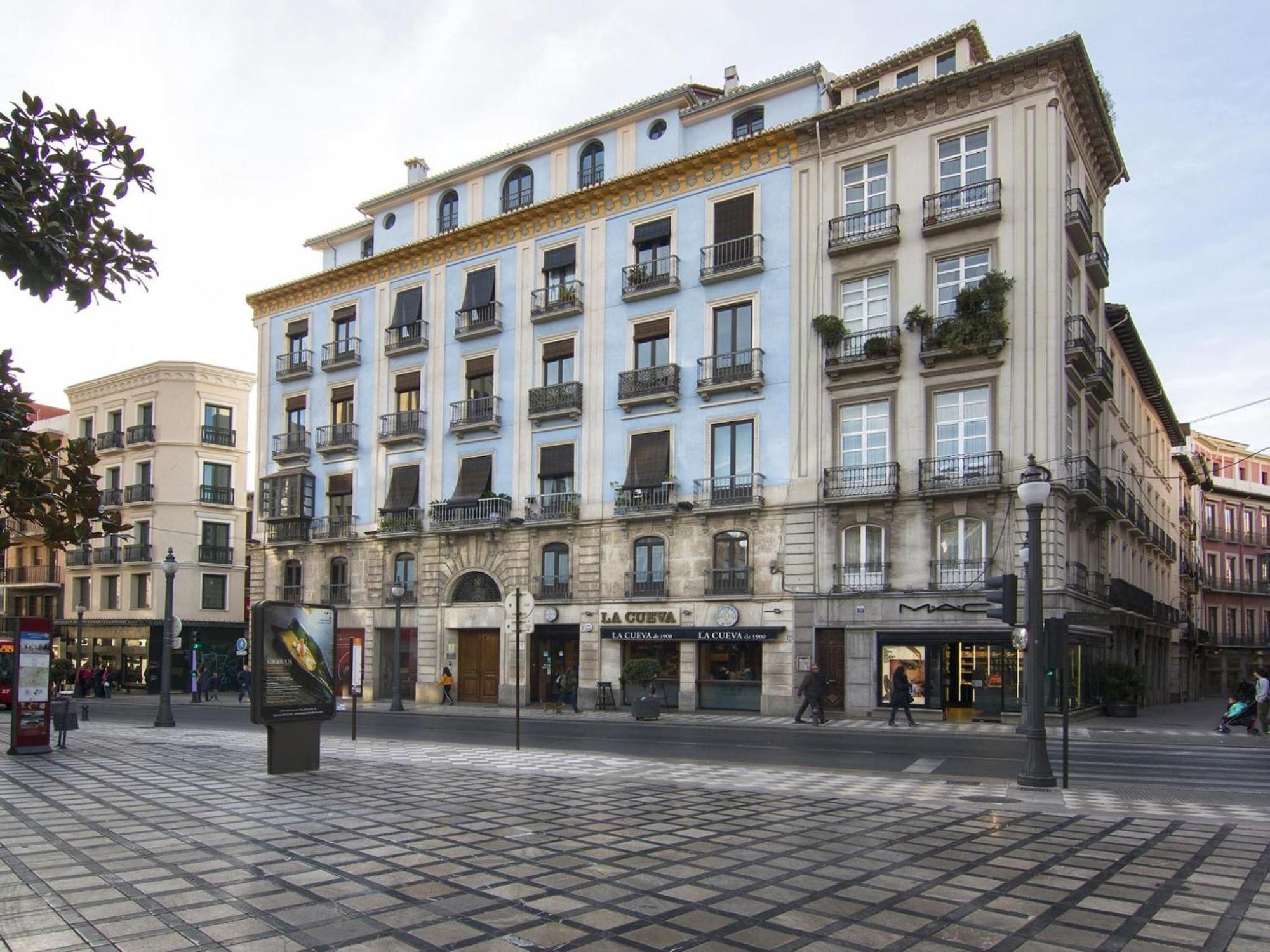 Elegant Town Hall Apartment With Views Granada Exterior foto